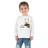 Reindeer Magic - Toddler Long Sleeve Tee