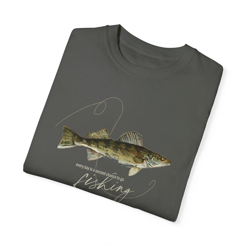 Fishing (Large Design) - Adult T-Shirt