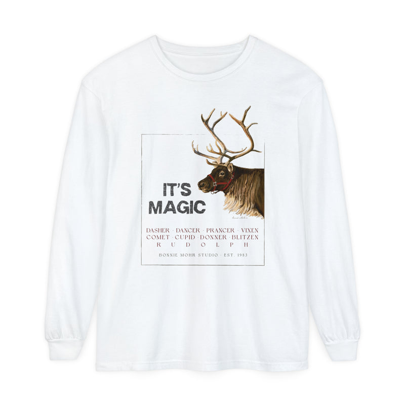 Reindeer Magic - Adult Long Sleeve Shirt