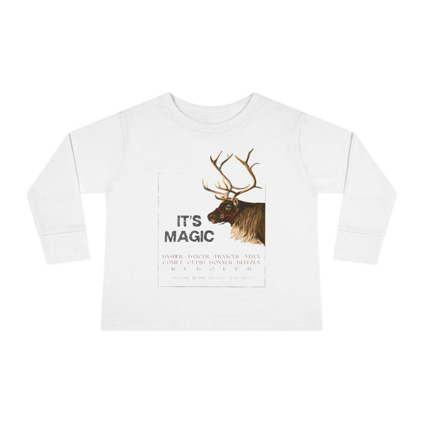 Reindeer Magic - Toddler Long Sleeve Tee