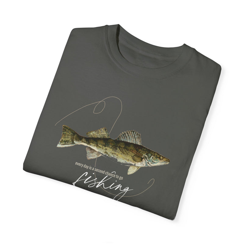 Fishing (Large Design) - Adult T-Shirt