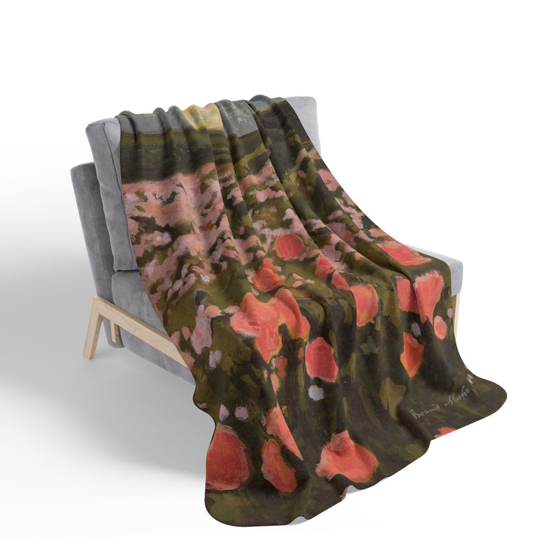 New Morning Sherpa Fleece Blanket