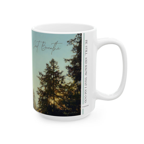 Just Breathe Coffee Mug