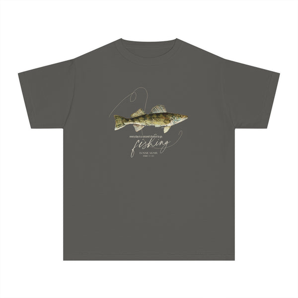 Fishing (Large Design) - Youth T-Shirt