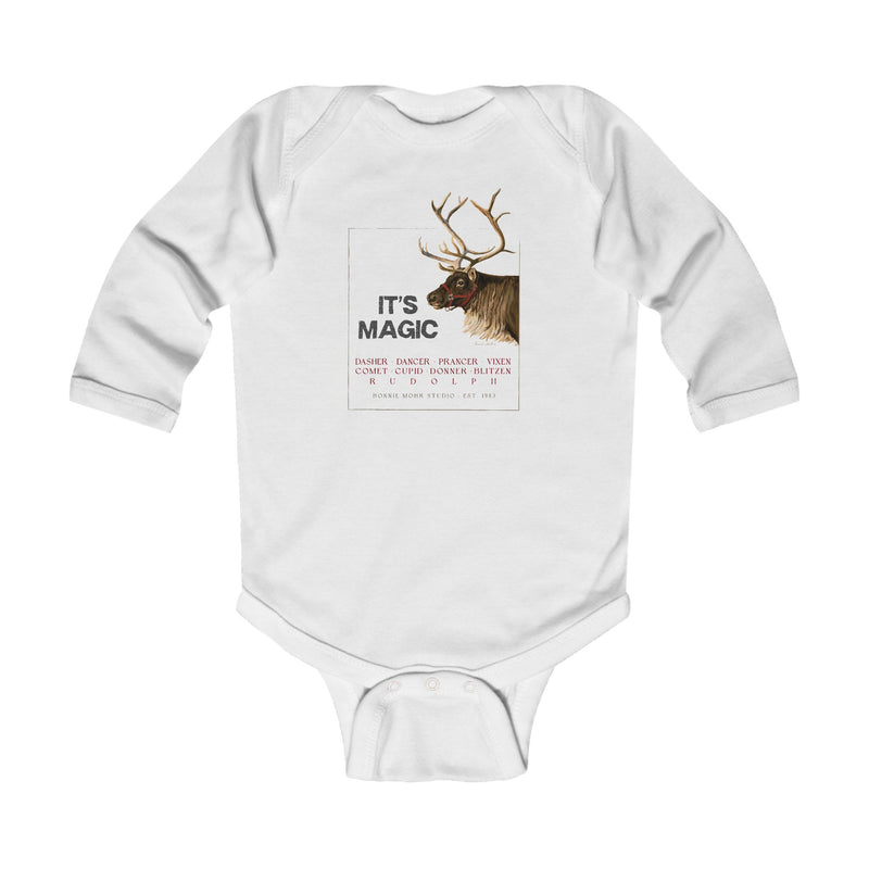 Reindeer Magic - Infant Long Sleeve Bodysuit