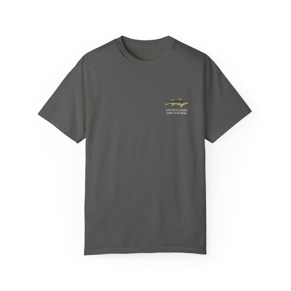 Fishing (Pocket Design) - Adult T-Shirt