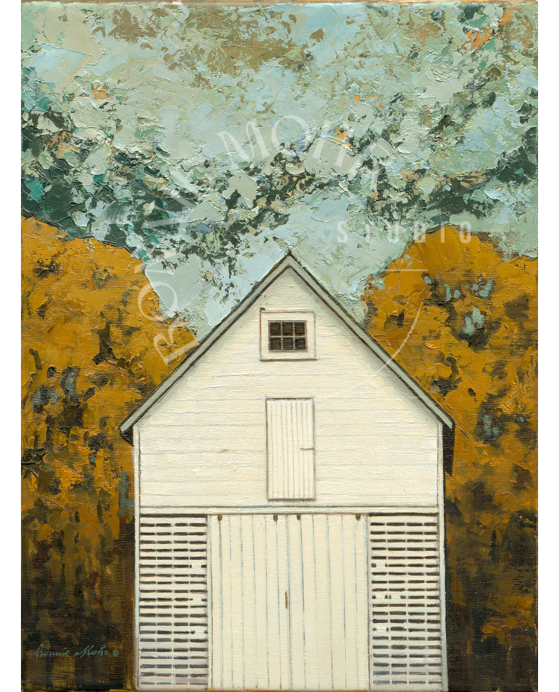 Card - Autumn Corn Crib